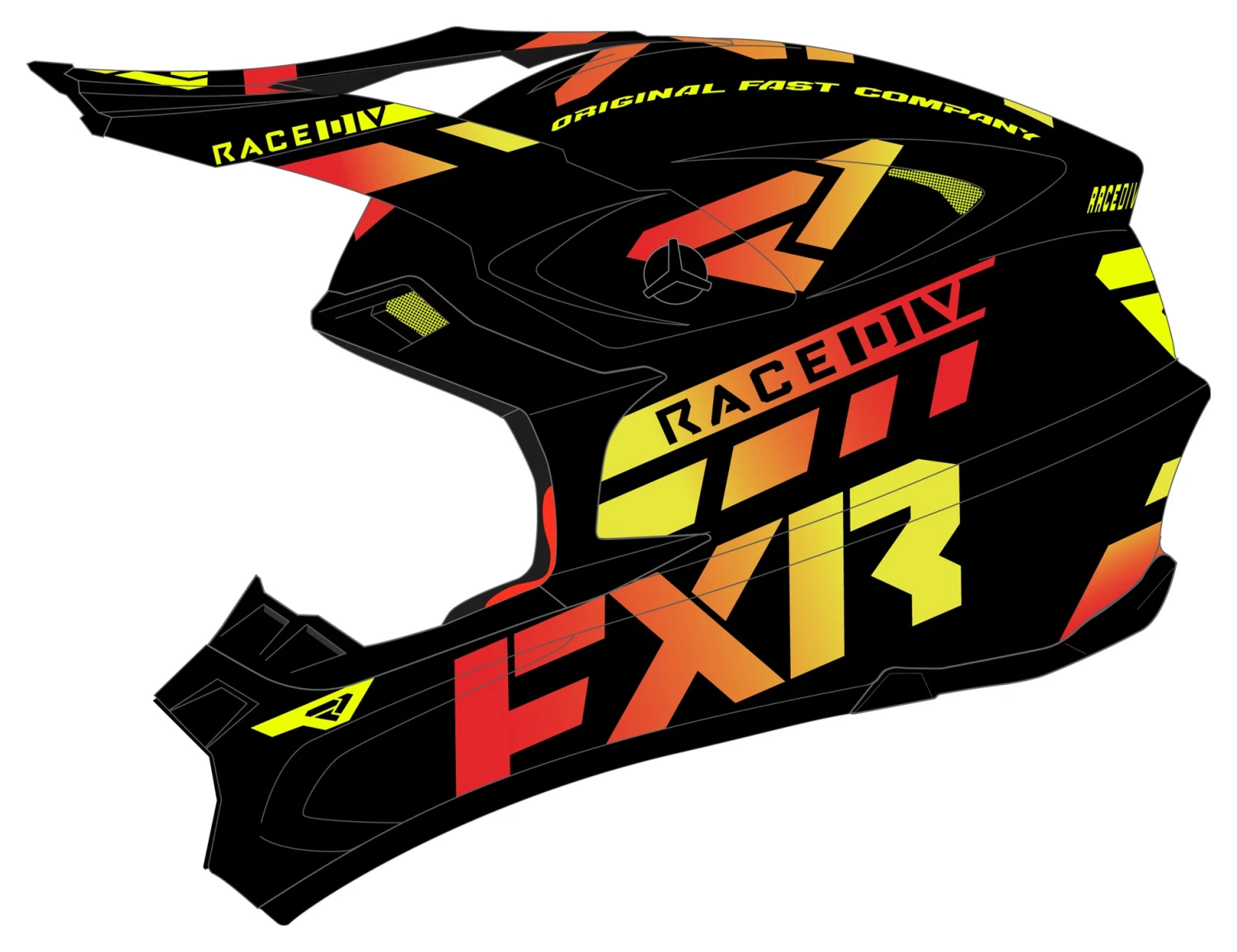 FXR Blade Race Div Helmet 17 FXR Blade Race Div Helmet - Image 17