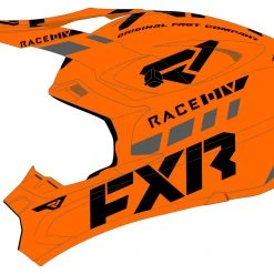 FXR Blade Race Div Helmet 46 FXR Blade Race Div Helmet -Helmets Sale 2024 fxr blade race div helmet orange black 1