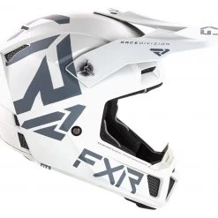 FXR Clutch CX Helmet 42 FXR Clutch CX Helmet -Helmets Sale 2024 fxr clutch cx helmet white grey 3