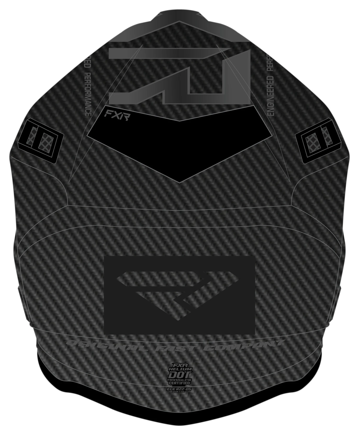 FXR Helium Carbon Helmet W/ D-Ring 11 FXR Helium Carbon Helmet W/ D-Ring - Image 11