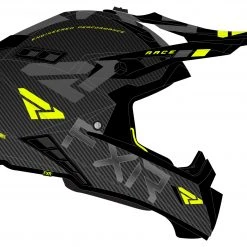 FXR Helium Carbon Helmet W/ D-Ring 17 FXR Helium Carbon Helmet W/ D-Ring -Helmets Sale 2024 fxr helium carbon helmetw d ring hi viz charcoal 1