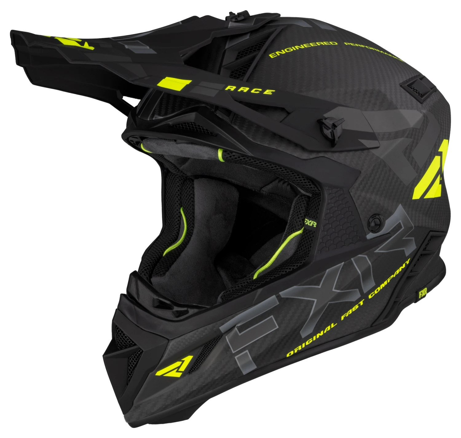 FXR Helium Carbon Helmet W/ D-Ring 5 FXR Helium Carbon Helmet W/ D-Ring - Image 5