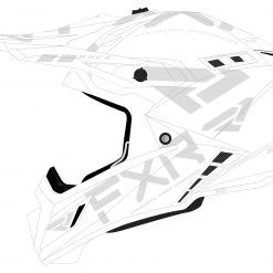 FXR Helium Prime Helmet W/ Quick-Release -Helmets Sale 2024 fxr helium prime helmetw quick release white 1