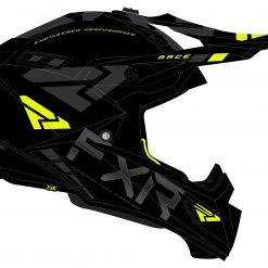 FXR Helium Race Div Helmet -Helmets Sale 2024 fxr helium race div helmet black hi viz 2