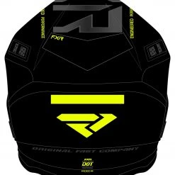 FXR Helium Race Div Helmet -Helmets Sale 2024 fxr helium race div helmet black hi viz 3