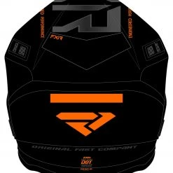FXR Helium Race Div Helmet -Helmets Sale 2024 fxr helium race div helmet black orange 3
