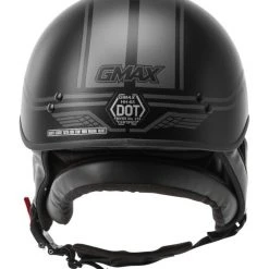 GMAX Helmets Half Helmets GMax HH65 Full Dress Twin Helmet -Helmets Sale 2024 g max hh65 full dress twin helmet black silver 1