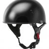 GMAX Helmets Half Helmets GMax HH65 Naked Helmet - Solid Black / MD [Blemished - Very Good]