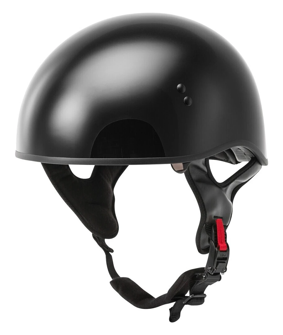 GMAX Helmets Half Helmets GMax HH65 Naked Helmet - Solid Black / MD [Blemished - Very Good]