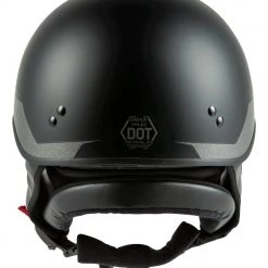 GMAX Helmets Half Helmets GMax HH65 Source Full Dress Helmet -Helmets Sale 2024 g max hh65 source full dress helmet black silver 4