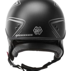 GMAX Helmets Half Helmets GMax HH65 Torque Naked Helmet -Helmets Sale 2024 g max hh65 torque naked helmet matte black silver 2