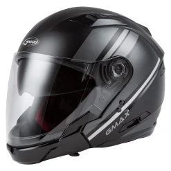 GMAX Helmets GMax OF77 Reform Helmet -Helmets Sale 2024 g max of77 reform helmet black silver 4