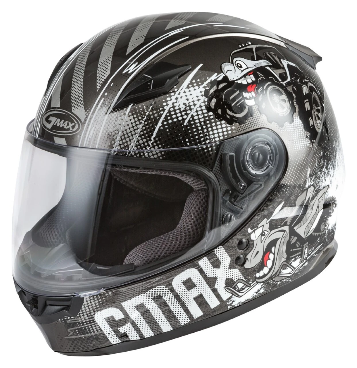 GMAX Helmets GMax Youth GM49Y Beasts Helmet 3 GMAX Helmets GMax Youth GM49Y Beasts Helmet - Image 3