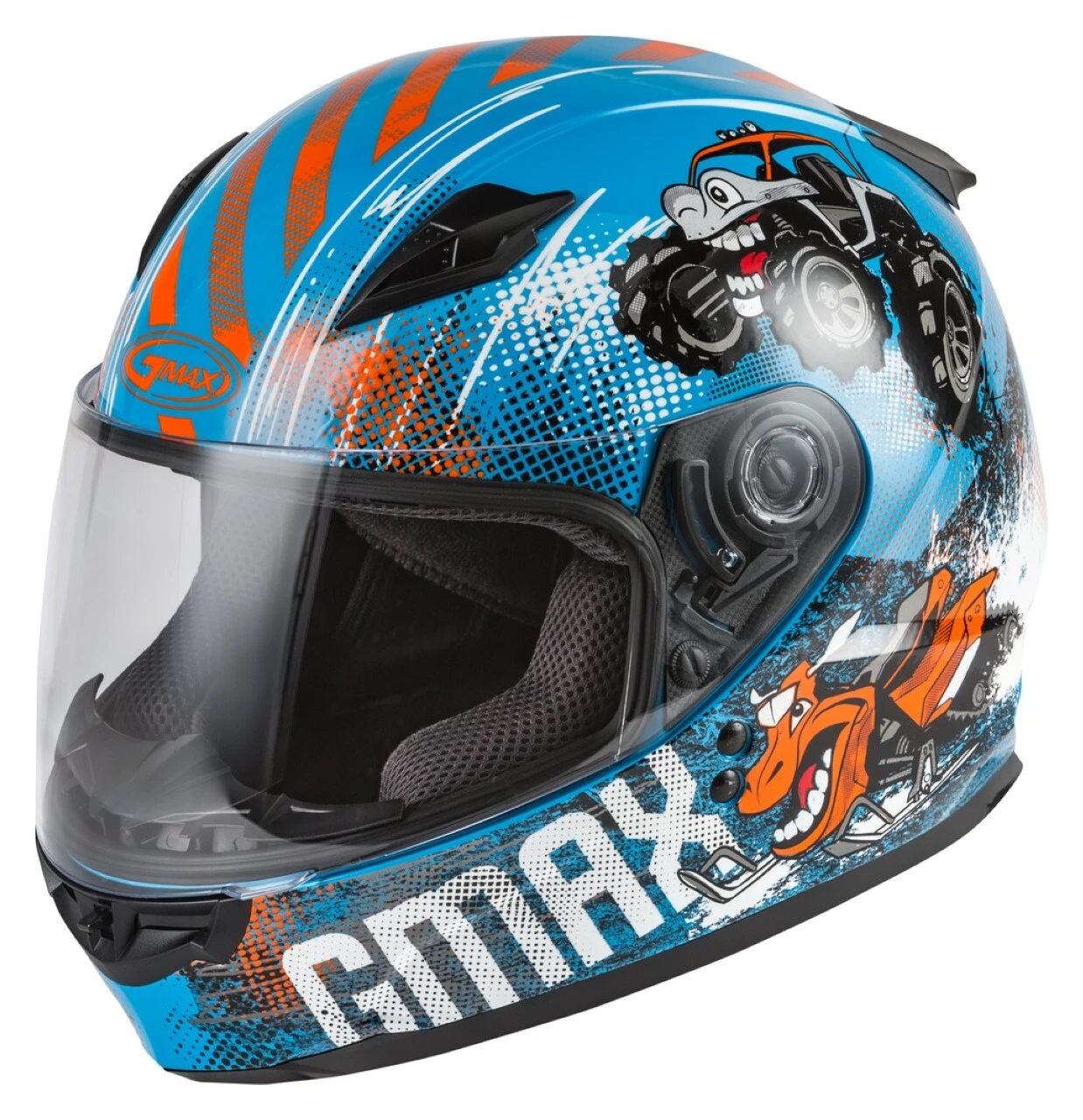 GMAX Helmets GMax Youth GM49Y Beasts Helmet 4 GMAX Helmets GMax Youth GM49Y Beasts Helmet - Image 4