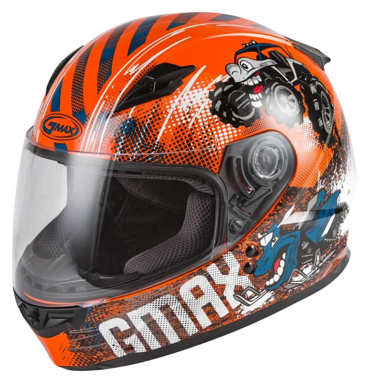 GMAX Helmets GMax Youth GM49Y Beasts Helmet 5 GMAX Helmets GMax Youth GM49Y Beasts Helmet - Image 5