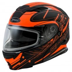 GMAX Helmets GMax MD01S Wired Snow Helmet - Dual Lens -Helmets Sale 2024 gmax helmets md01 snow modular wired cold weather helmet 2