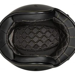 Open Face & 3/4 Highway 21 .38 Retro Helmet Matte Black / MD [Open Box] -Helmets Sale 2024 highway2138 retro helmet matte black md open box matte black 2