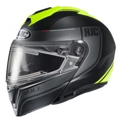 HJC Helmets Helmet Closeouts HJC I90 Davan Snow Helmet - Electric Lens -Helmets Sale 2024 hj ci90 davan snow helmet electric lens 2