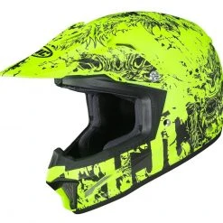 HJC Helmets HJC Youth CL-XY 2 Creeper Helmet Yellow/Black / Youth MD [Open Box]