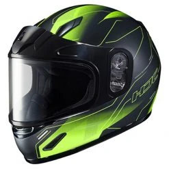 HJC Helmets Helmet Closeouts HJC Youth CL-Y Taze Snow Helmet - Dual Lens -Helmets Sale 2024 hjc youth cly taze snow helmet dual lens 4