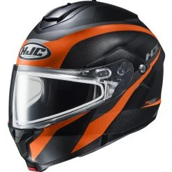 HJC Helmets HJC C91SN Taly Dual Lens Helmet -Helmets Sale 2024 hjcc91 sn taly dual lens helmet black grey 3