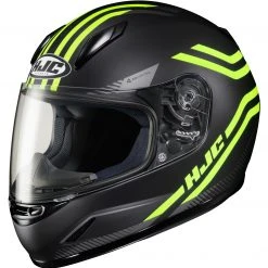 HJC Helmets HJC Youth CL-Y Strix Helmet -Helmets Sale 2024 hjccly strix youth helmet black hi viz