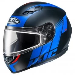 HJC Helmets Helmet Closeouts HJC CS-R3SN Mylo Dual Lens Helmets -Helmets Sale 2024 hjccsr3 sn mylo dual lens helmets grey blue 2