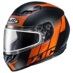 HJC Helmets Helmet Closeouts HJC CS-R3SN Mylo Dual Lens Helmets -Helmets Sale 2024 hjccsr3 sn mylo dual lens helmets grey blue 3