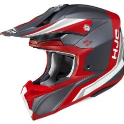 HJC Helmets HJC I50 Flux Helmet -Helmets Sale 2024 hjci50 flux helmet red grey