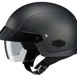 HJC Helmets Half Helmets HJC IS-Cruiser Helmet Matte Black / MD [Open Box]