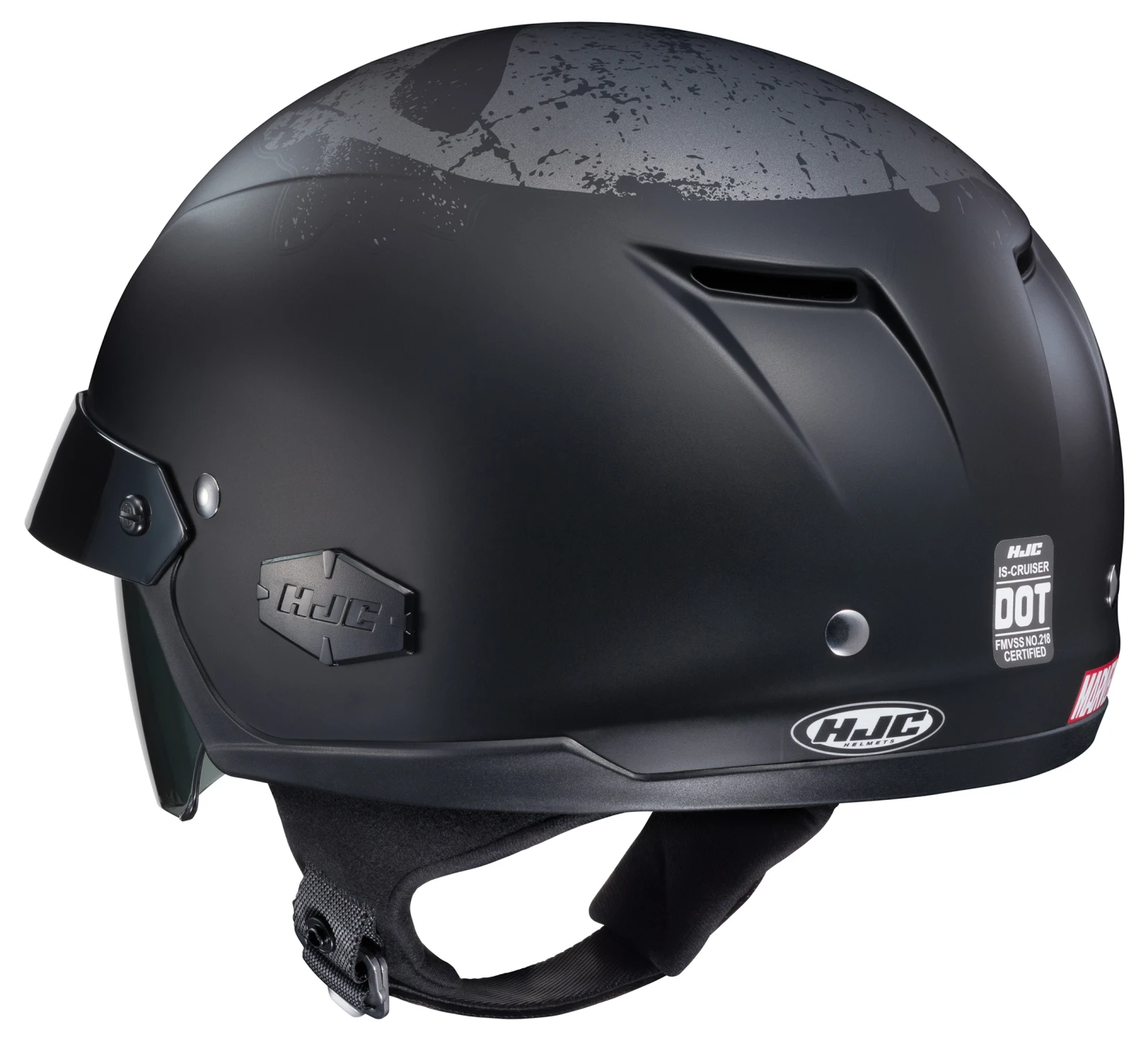 HJC Helmets Helmet Closeouts HJC IS-Cruiser Punisher Helmet 3 HJC Helmets Helmet Closeouts HJC IS-Cruiser Punisher Helmet - Image 3