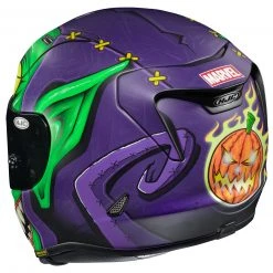 HJC Helmets HJC RPHA 11 Pro Green Goblin Helmet 7 HJC Helmets HJC RPHA 11 Pro Green Goblin Helmet -Helmets Sale 2024 hjcrpha11 pro green goblin helmet green purple 3