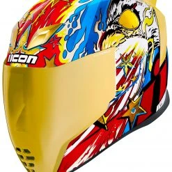 Full Face Icon Airflite Freedom Spitter Helmet