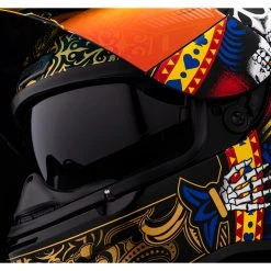 Icon Airform Suicide King Helmet -Helmets Sale 2024 icon airform suicide king helmet gold 3