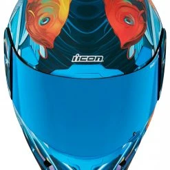 Icon Airframe Pro Koi Helmet Blue / 2XL [Open Box] -Helmets Sale 2024 icon airframe pro koi helmet blue2 xl open box blue 3 scaled