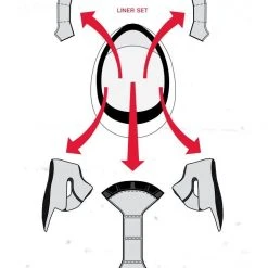 Helmet Accessories Icon Airframe Pro Liner Set