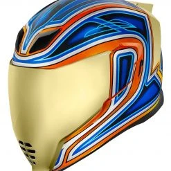 Full Face Icon Airflite El Centro Helmet -Helmets Sale 2024 icon hlmt aflt el centro blue orange