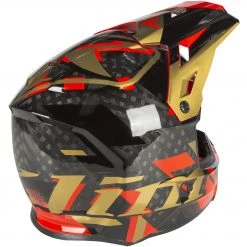 Klim F3 Carbon Raid Helmet -Helmets Sale 2024 klim f3 carbon raid helmet red gold 3