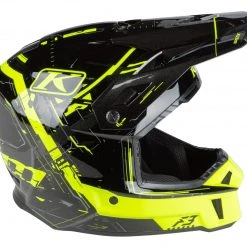 Klim F3 Recoil Helmet -Helmets Sale 2024 klim f3 recoil helmet hi viz yellow black 3