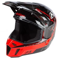 Klim F3 Recoil Helmet -Helmets Sale 2024 klim f3 recoil helmet red black