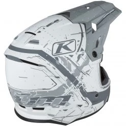 Klim F3 Recoil Helmet -Helmets Sale 2024 klim f3 recoil helmet white grey 3