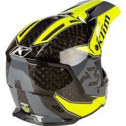 Klim F5 Shred ECE Helmet -Helmets Sale 2024 klim f5 shred ece helmet hi vis 4