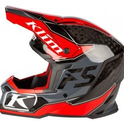 Klim F5 Shred ECE Helmet -Helmets Sale 2024 klim f5 shred ece helmet high risk red 1