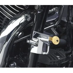 Helmet Accessories Kuryakyn Universal Chrome Helmet Lock