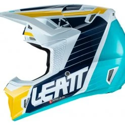 Helmet Closeouts Leatt Moto 7.5 V22 Helmet Kit -Helmets Sale 2024 leatt moto75 v22 helmet kit aqua 3