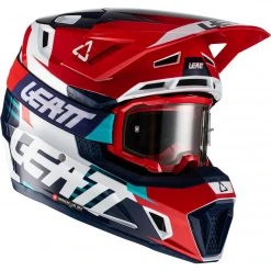 Helmet Closeouts Leatt Moto 7.5 V22 Helmet Kit -Helmets Sale 2024 leatt moto75 v22 helmet kit blue