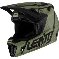 Helmet Closeouts Leatt Moto 7.5 V22 Helmet Kit -Helmets Sale 2024 leatt moto75 v22 helmet kit green 1