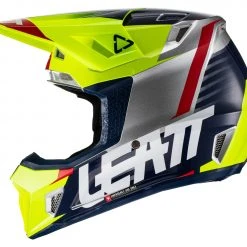 Helmet Closeouts Leatt Moto 7.5 V22 Helmet Kit -Helmets Sale 2024 leatt moto75 v22 helmet kit lime 3