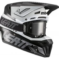 Helmet Closeouts Leatt Moto 8.5 Composite V22 Helmet Kit
