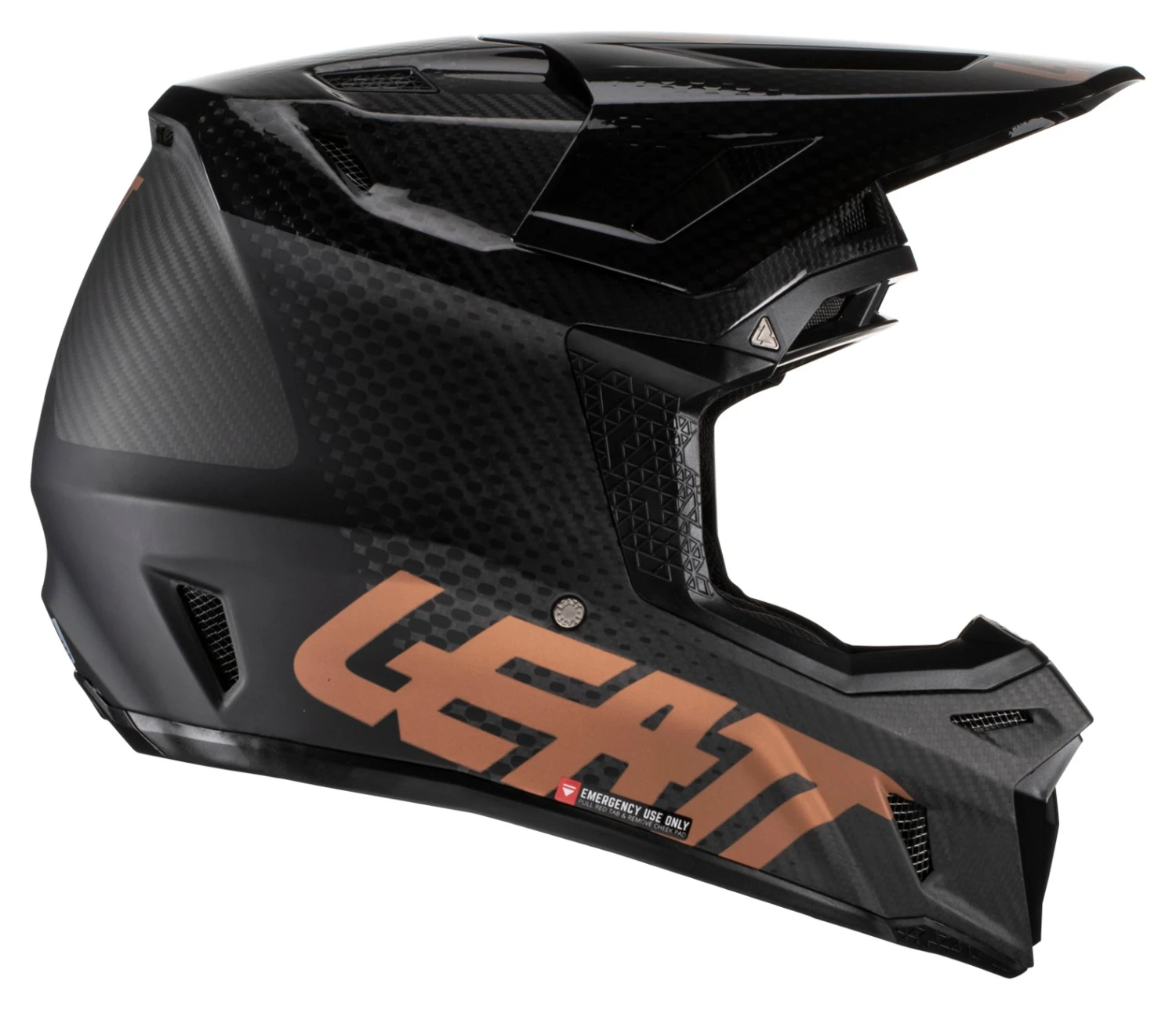 Helmet Closeouts Leatt Moto 9.5 Carbon V22 Helmet Kit 4 Helmet Closeouts Leatt Moto 9.5 Carbon V22 Helmet Kit - Image 4